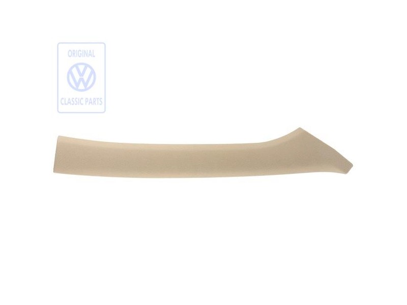 Original VW A-Pillar Trim Light Beige - 3B0867234 2PK