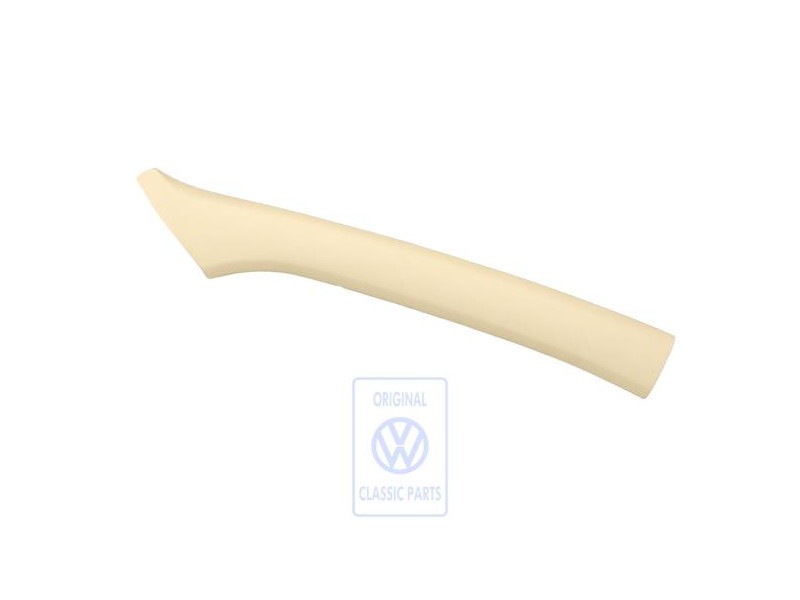 Original VW A-Pillar Trim Sun Beige - 3B0867234B 4R4