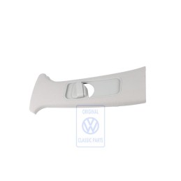 Original VW B-Pillar Trim Pearl Grey - 3B0867243D 2XP