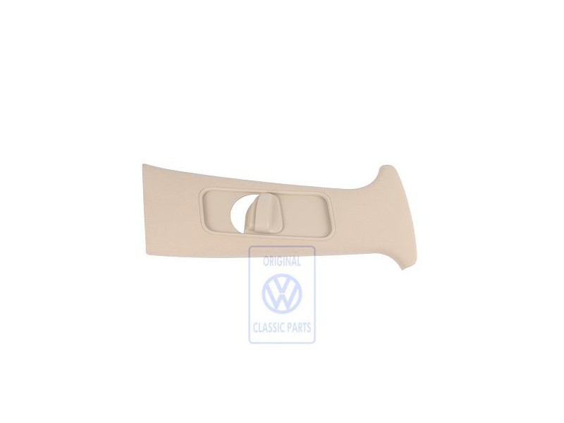 Original VW B-Pillar Trim Light Beige - 3B0867244D 2PK