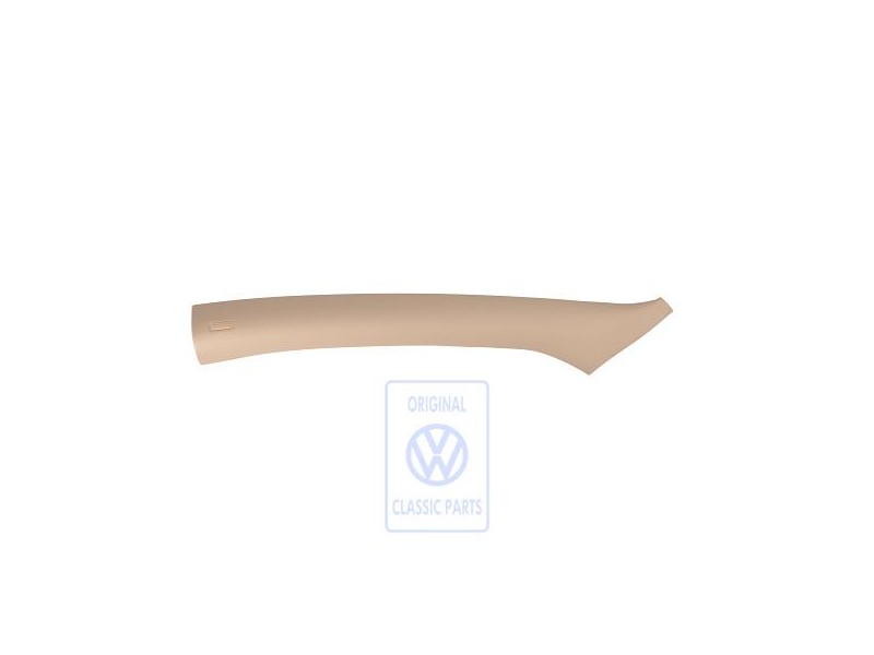Original VW A-Pillar Trim Pure Beige - 3B0867351J 3U5