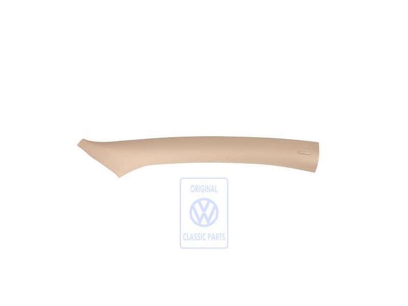 Original VW A-Pillar Trim Pure Beige - 3B0867352J 3U5