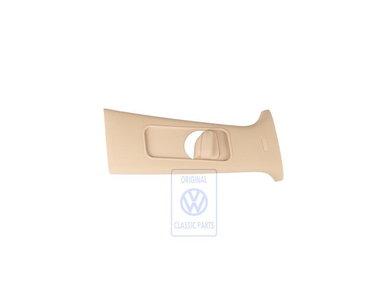 Original VW B-Pillar Trim Sun Beige - 3B0868418M 4R4