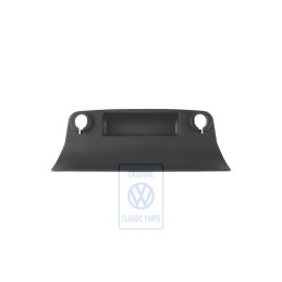Original VW Cover Trim For Headrest Satin Black - 3B0885719C B41