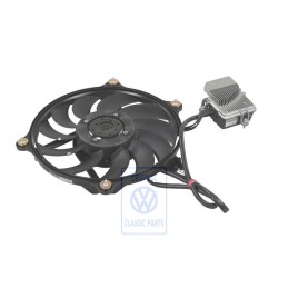 Original VW Radiator Fan With Control Unit - 3B0959453D