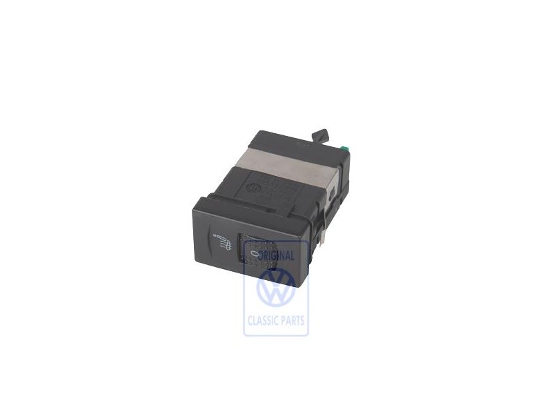 Original VW Switch For Seat Heating Satin Black - 3B0963563K 01C