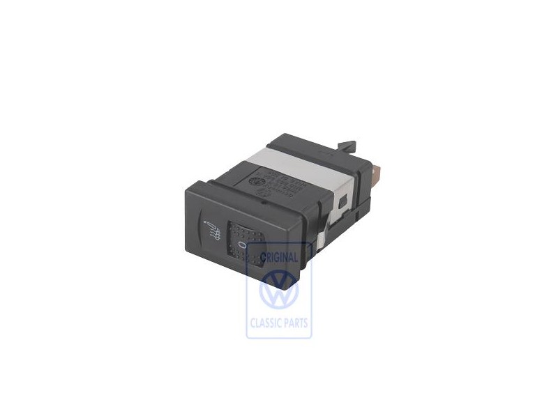 Original VW Switch For Seat Heating Satin Black - 3B0963564K 01C