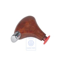 Original VW Selector Lever Handle (Wood) Vavona (Bernstein) - 3B1713139L 93G