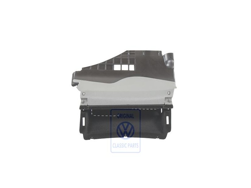 Original VW Glove Compartment Flannel Grey - 3B1857101H 7DE