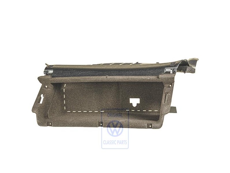 Original VW Glove Compartment Satin Black - 3B1857101H A94