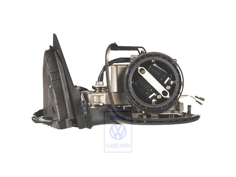 Original VW Exterior Mirror Housing Satin Black - 3B1857508AE01C