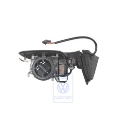 Original VW Exterior Mirror Housing Satin Black - 3B1857508AF01C