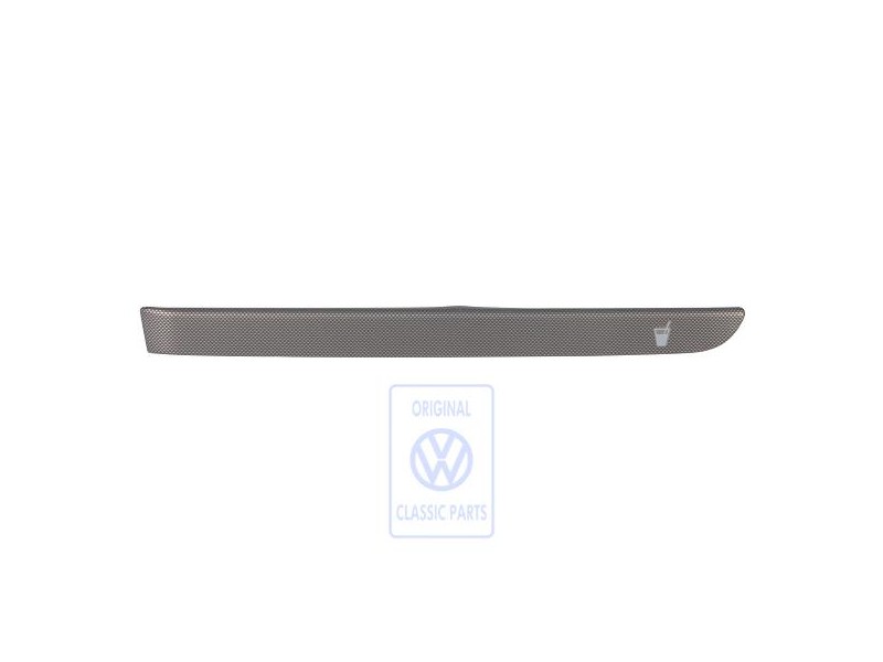 Original VW Trim Black/Brown Net Optic - 3B1858608B 2ZS