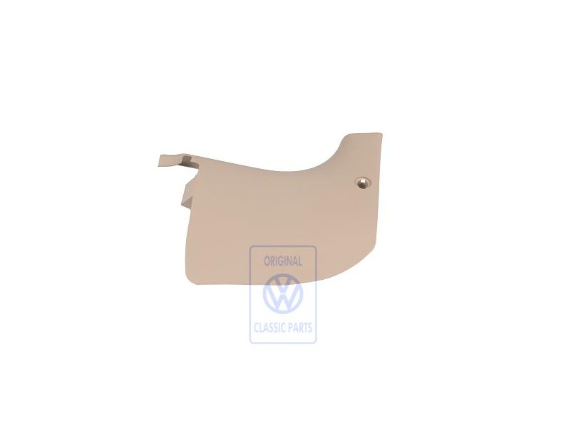 Original VW A-Pillar Trim Light Beige - 3B1863484L Q70
