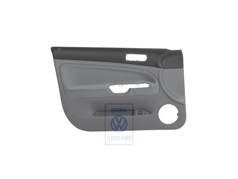 Original VW Door Panel Trim (Cloth) Platinum/Flannel Grey - 3B1867011CLPEA