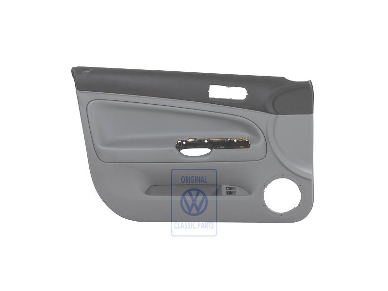Original VW Door Trim (Leatherette) Dark Platinum Grey - 3B1867011DELGR