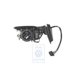 Original VW Exterior Mirror Housing Satin Black - 3B2857508K 01C