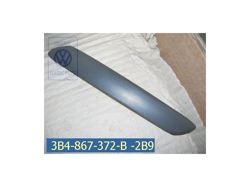 Original VW Cover Black/Anthracite Net Optic - 3B4867372B 2B9