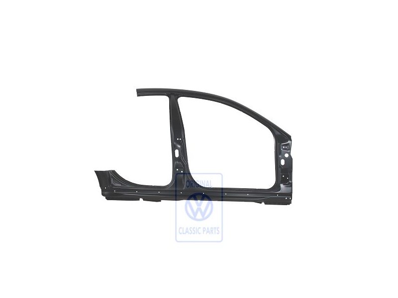 Original VW Sectional Part - Pillar A/B With Frame Member - 3B5809836B