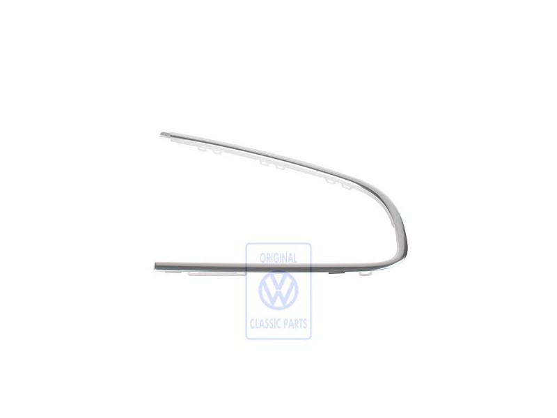 Original VW Trim Glossy Aluminium - 3B5853345A 7Z7