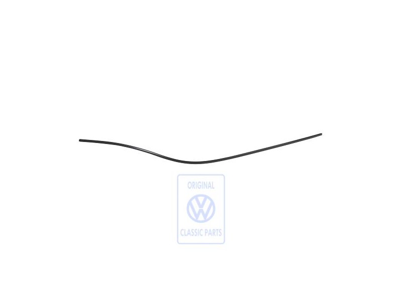 Original VW Roof Channel Rally Black - 3B5853702C 03C