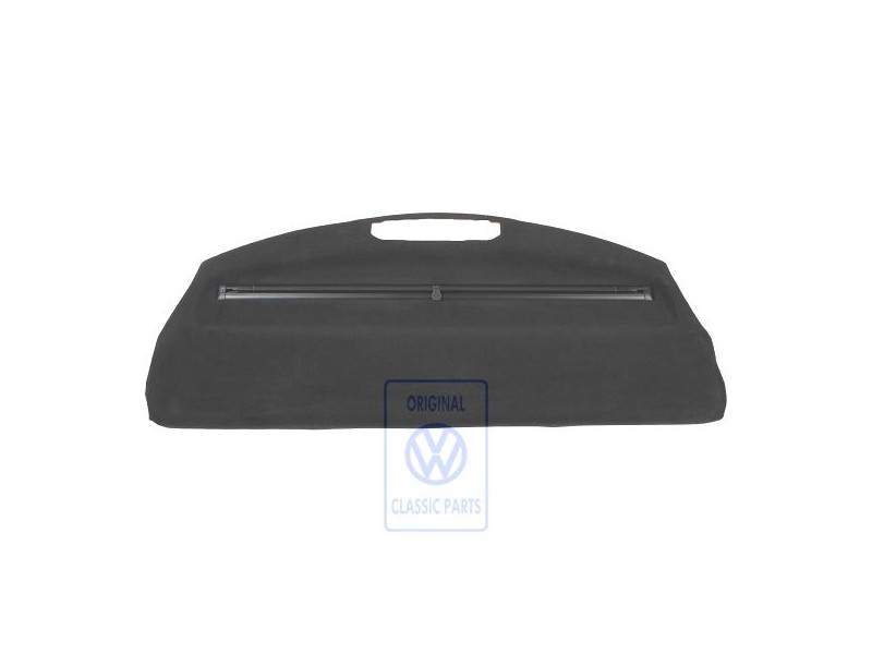 Original VW Trim For Rear Shelf Panel Black - 3B5863413J 5YV