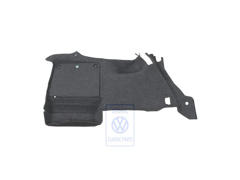 Original VW Luggage Compartment Trim Anthracite - 3B5867429BN1BS