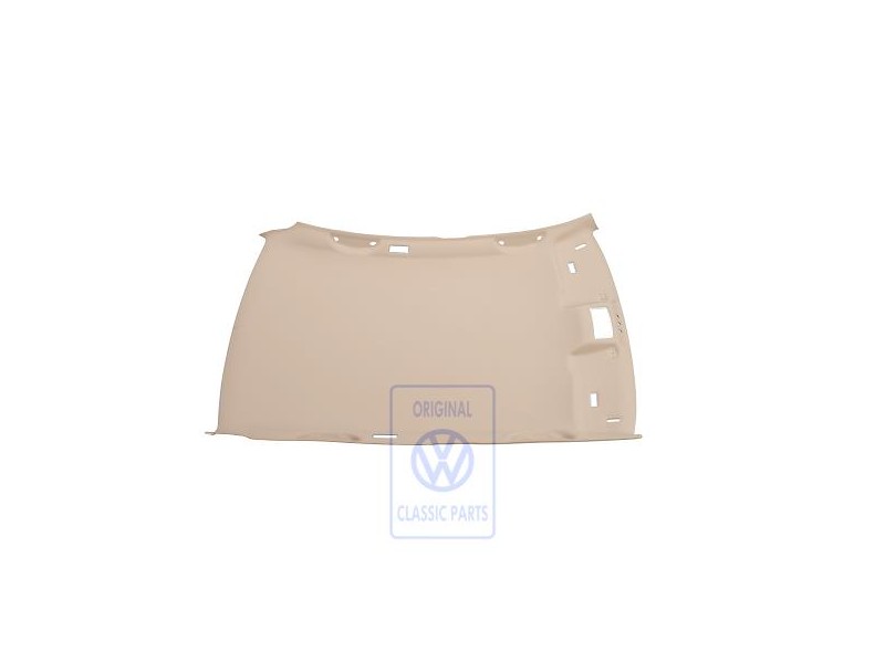 Original VW Moulded Headliner Pure Beige - 3B5867501DD3U5