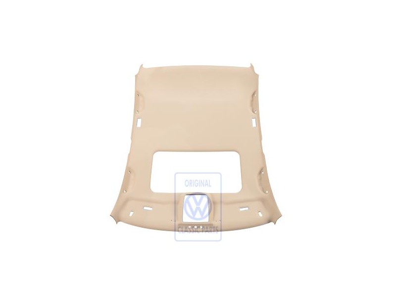 Original VW Moulded Headliner Sun Beige - 3B5867501DF4R4