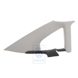 Original VW C/D-Pillar Trim Pearl Grey/Black - 3B5868201B FCH