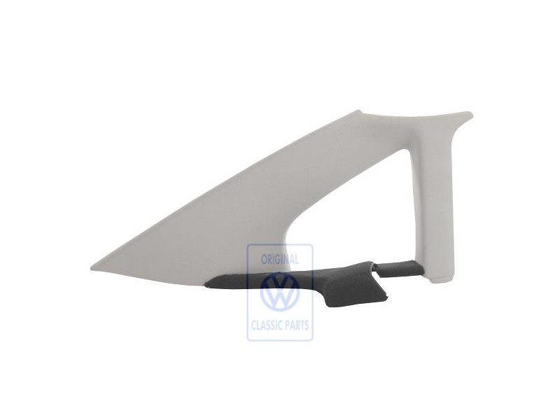 Original VW C/D-Pillar Trim Pearl Grey/Black - 3B5868201B FCH