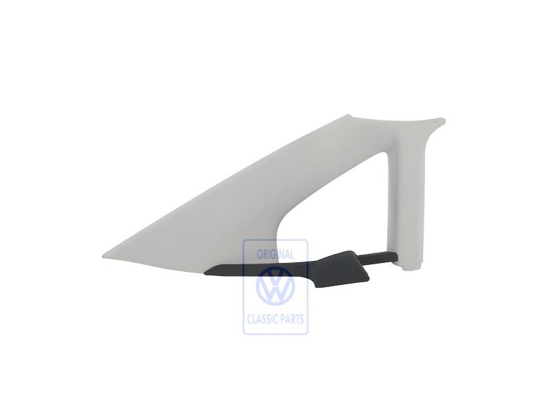 Original VW C/D-Pillar Trim Pearl Grey/Black - 3B5868201C KTC
