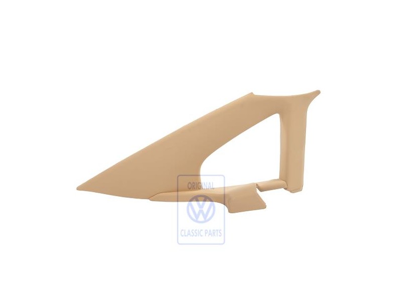 Original VW C/D-Pillar Trim Sun Beige - 3B5868201F QKD