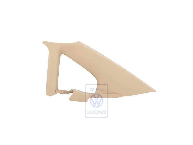 Original VW C/D-Pillar Trim Sun Beige - 3B5868202F QKD