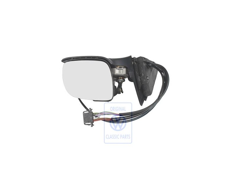 Original VW Exterior Mirror Housing Satin Black - 3B6857508B 01C