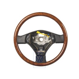 Original VW Sports Steering Wheel (Wood) Vavona (Bernstein) - 3B7419091H 93G