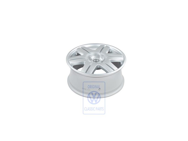 Original VW Aluminium Rim Bright Chrome - 3B7601025D Z31