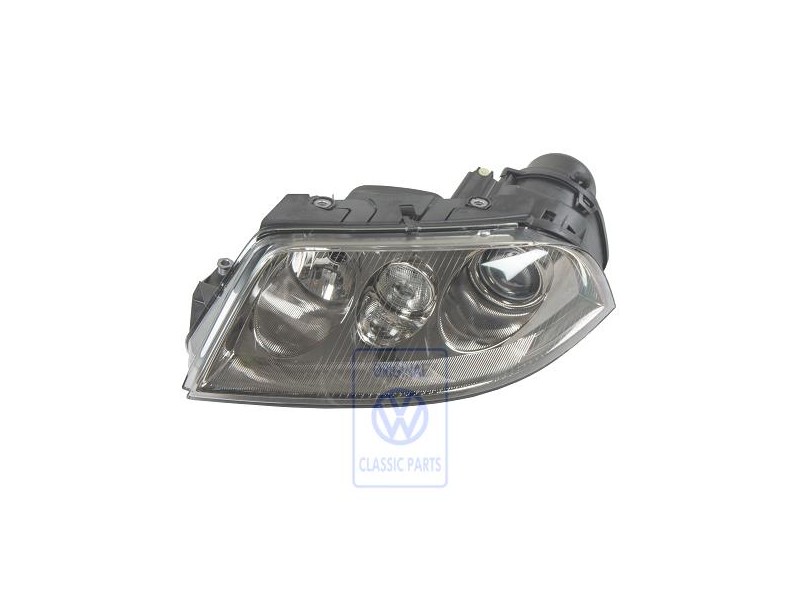 Original VW Halogen Twin Headlights For Gas Discharge Bulb - 3B7941017R
