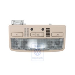 Original VW Interior And Reading Light Sun Beige - 3B7947105F 92Y