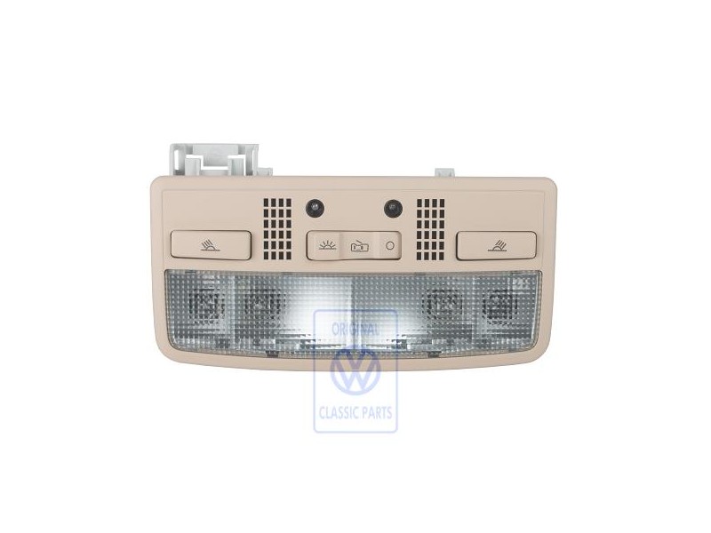 Original VW Interior And Reading Light Sun Beige - 3B7947105F 92Y