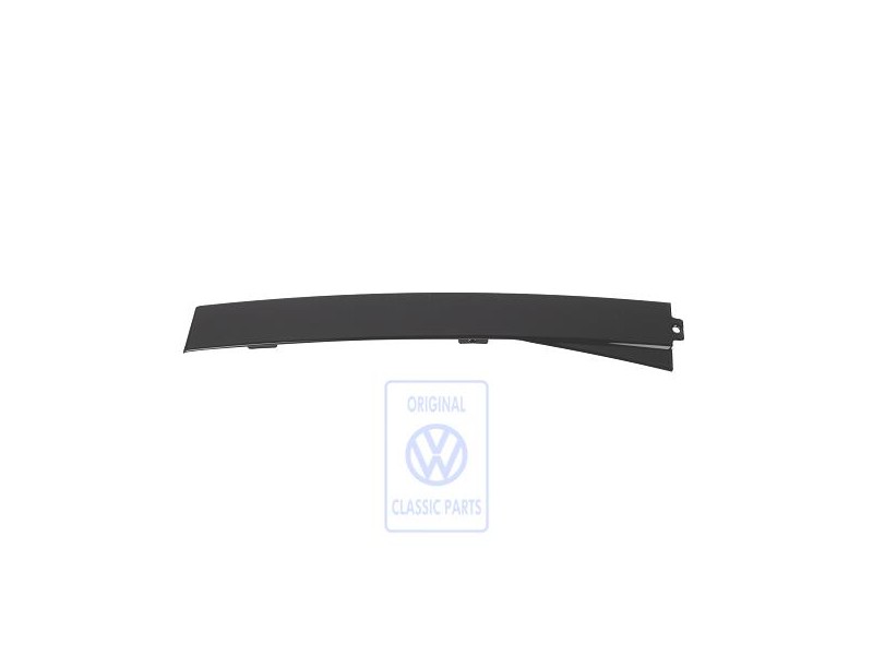 Original VW Trim For Door Window Frame Satin Black - 3B9839903F DPE