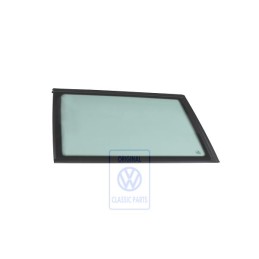 Original VW Side Window Satin Black - 3B9845297AGB41