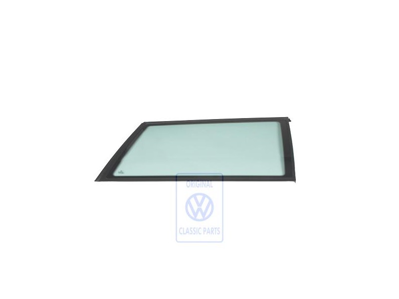 Original VW Side Window Satin Black - 3B9845298ABB41