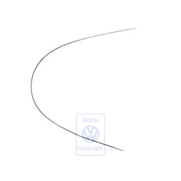 Original VW Cover Trim Satin Black - 3B9853710D B41