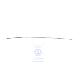 Original VW Border Strip Glossy Aluminium - 3B9854701C 7Z7