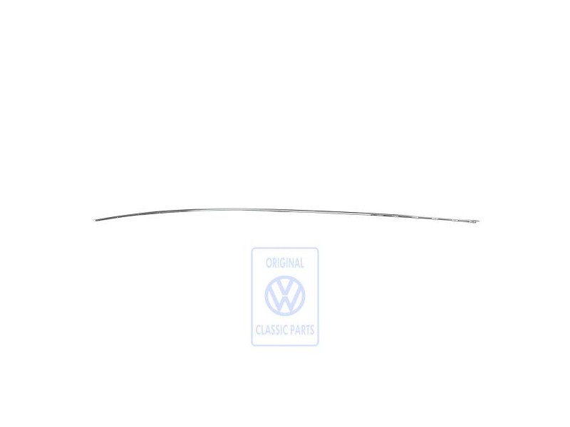 Original VW Border Strip Glossy Aluminium - 3B9854701C 7Z7
