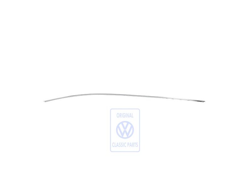 Original VW Border Strip Glossy Aluminium - 3B9854702C 7Z7