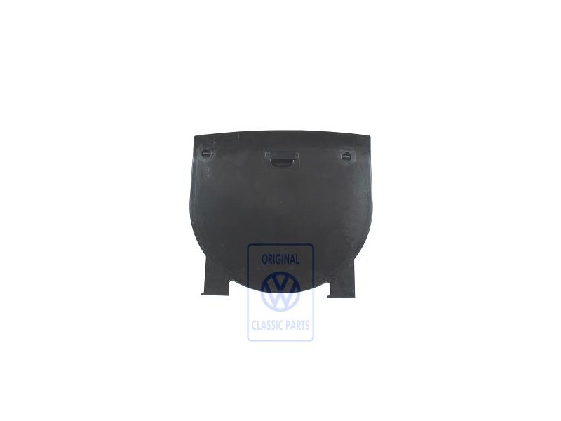 Original VW Cover For Spare Wheel Well Satin Black - 3B9863546E B41
