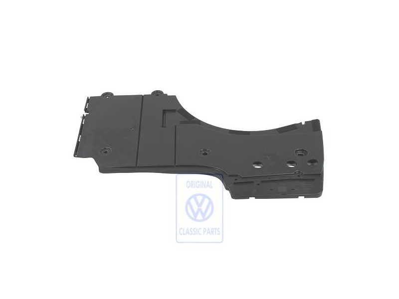 Original VW Filler Piece For Floor Satin Black - 3B9864511E B41