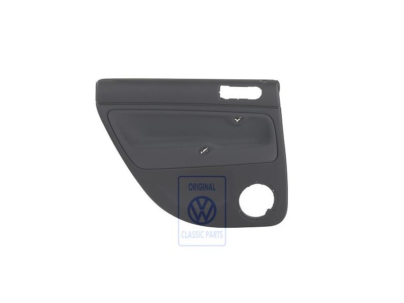 Original VW Door Panel Trim (Cloth) Flannel Grey - 3B9867211AHLGJ